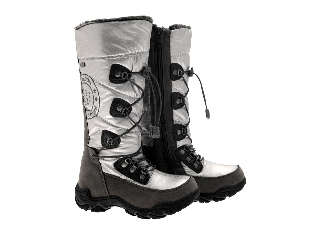 snow boots women with zipper